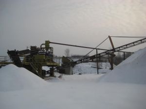Sandabbaugelände
